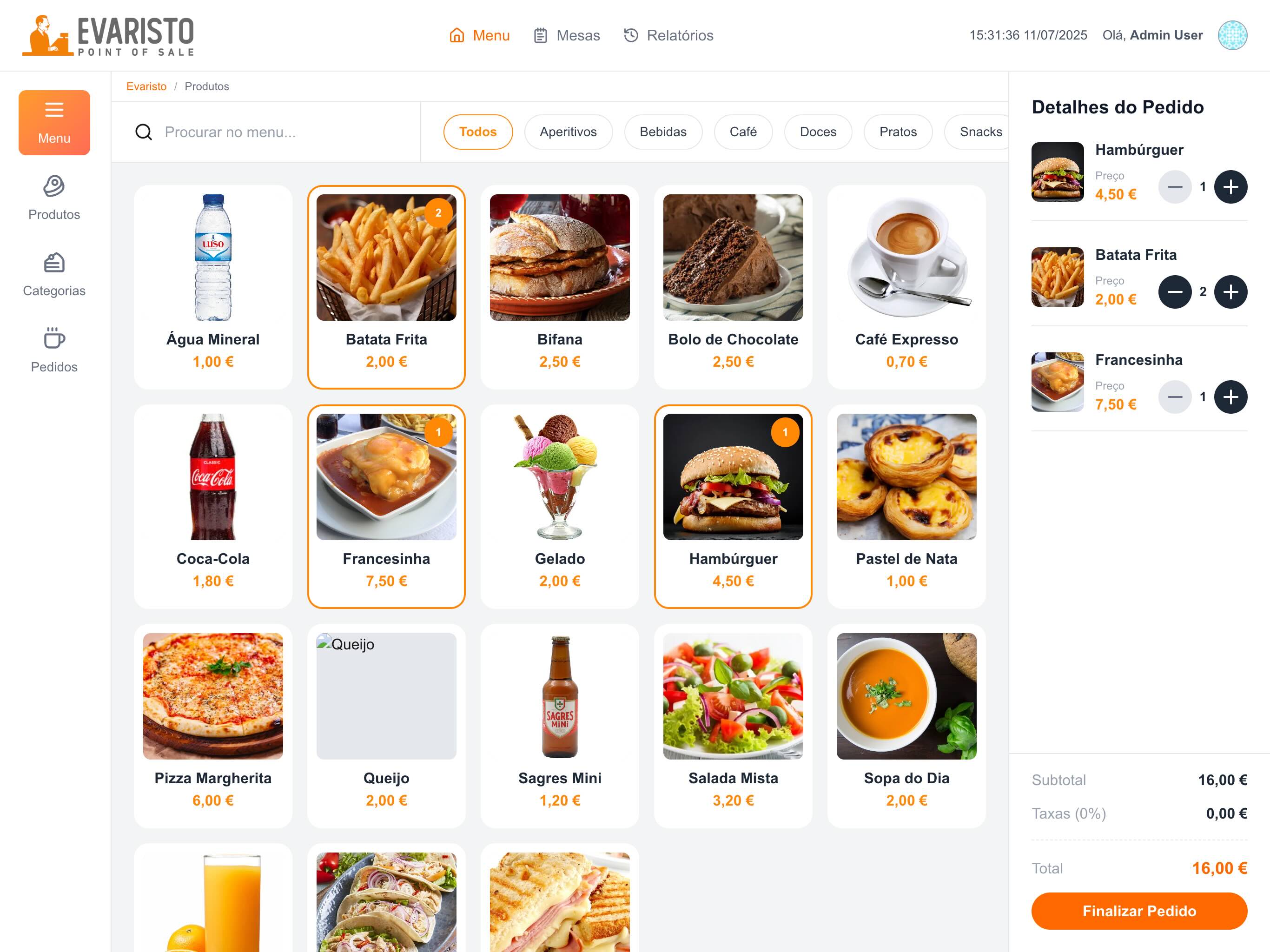 Por que escolher o Evaristo?